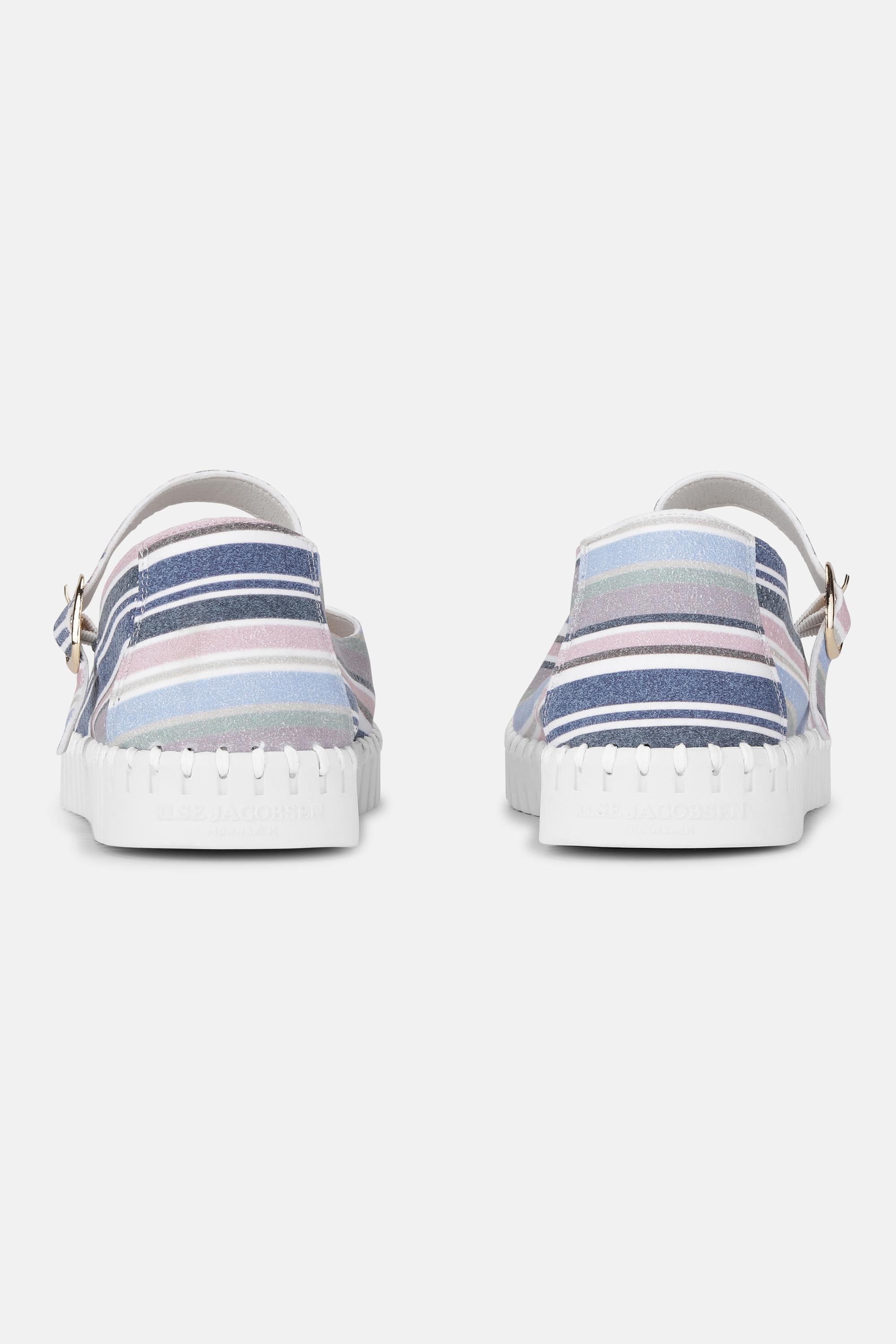 Ballerina Stripet - Lotus White